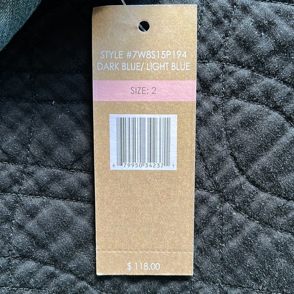 Hope & Harlow two toned denim coloured maxi dress - Picture 7 of 7